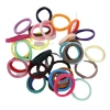 Wholesale of cross-border candy-colored seamless rubber bands, multi-color seamless towel rings, girls' fresh and cute student headbands Item Picture